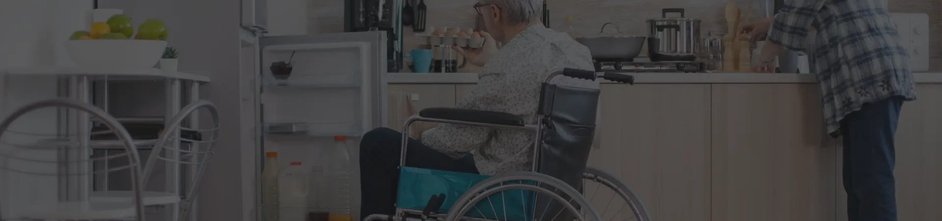 wheelchair accessible kitchen